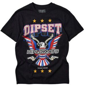 DIPSET Eagle Members Short Sleeve Tee - Black